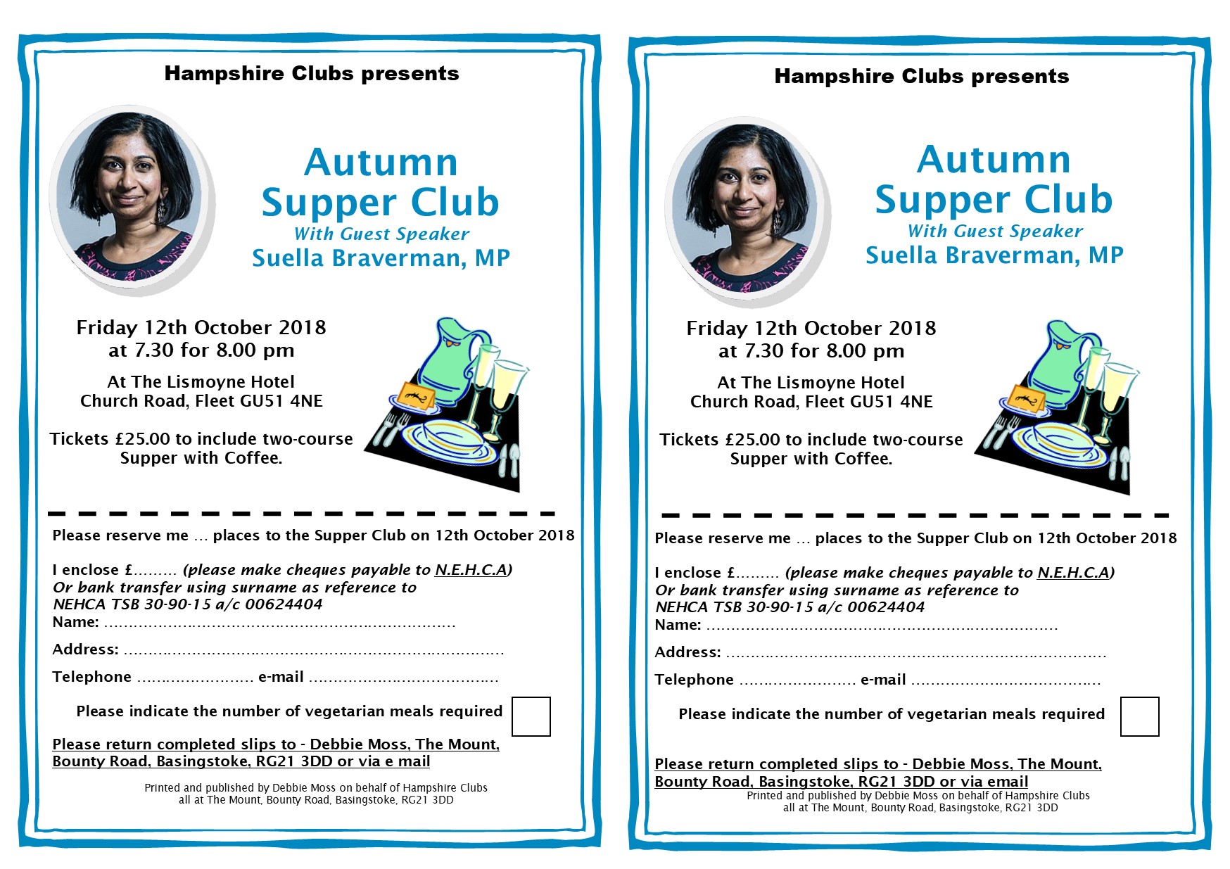 Lismoyne Hotel 12th October