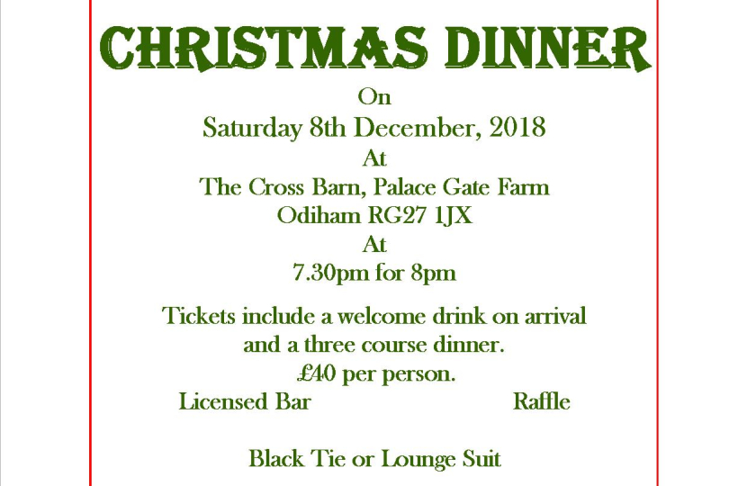 Odiham Christmas Dinner