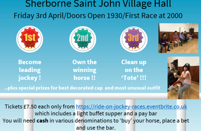 Race Night 2020 Flyer