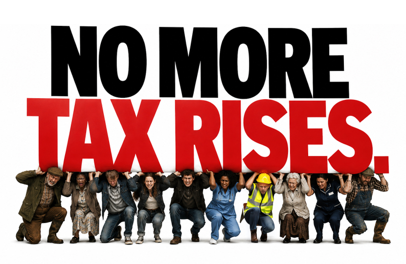 No More Tax Rises