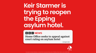 Conservatives force the closure of two asylum hotels 